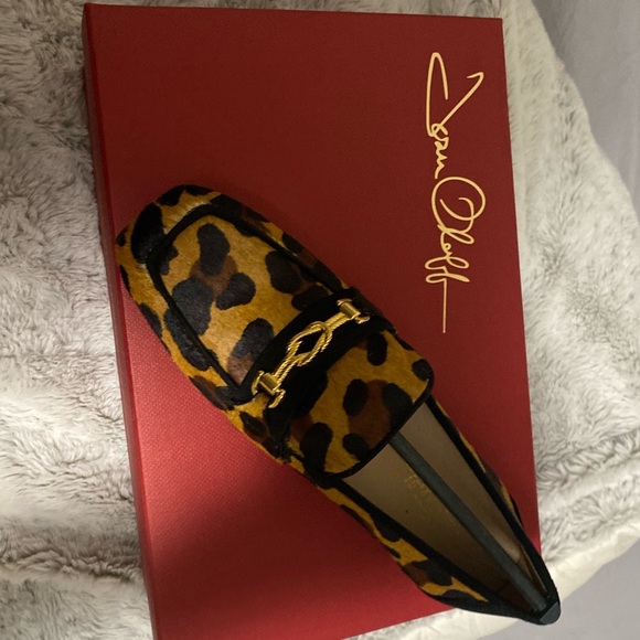 ADONIS LEOPARD HAIR CALF/BLACK SUEDE LOAFER BRAND NEW!! - Picture 7 of 7